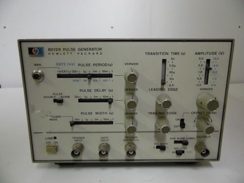 HP Keysight 8012B 50 MHz Pulse Generator | MS 438