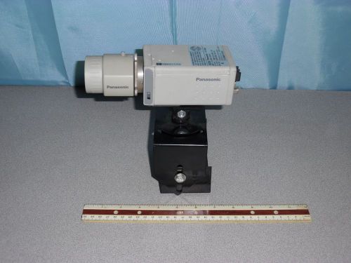 Panasonic CCTV Security Camera Model WV-BP314 With TV Lens Model WV-LZ62/2