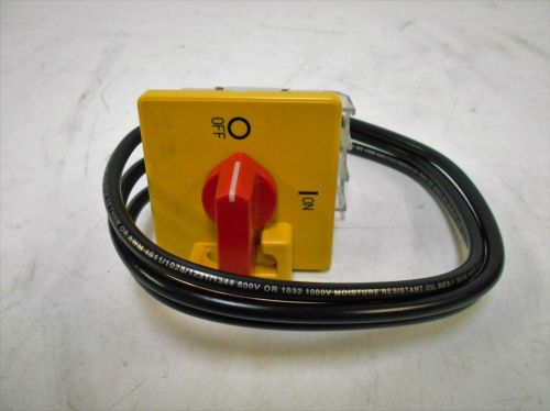 Tpi corporation dcs403/5100 accessory disconnect switch 40amp 600volt for sale