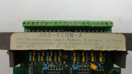 Plc direct 305-8thm-j thermocouple input module for sale