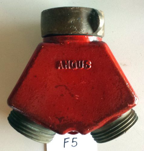 Wye anqus 2.5 nst valve fire hose fitting fv5 for sale
