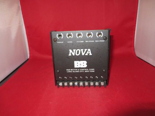 B&amp;B Motor &amp; Control Nova SH 112 Speed Control