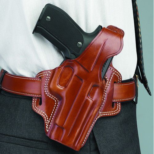 Galco fletch high ride belt holster tan right hand taurus fl202 for sale