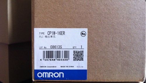 NEW IN BOX OMRON PLC CP1W-16ER
