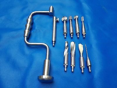 Orthopedic hudson brase drill set for sale