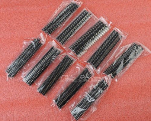 100pcs 40 pin 1x40 male 2.54 breakable pin header for sale