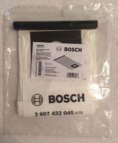 Bosch VB090R Reusable Fleece Filter Bag, 9-Gallon, 13.75 Inches