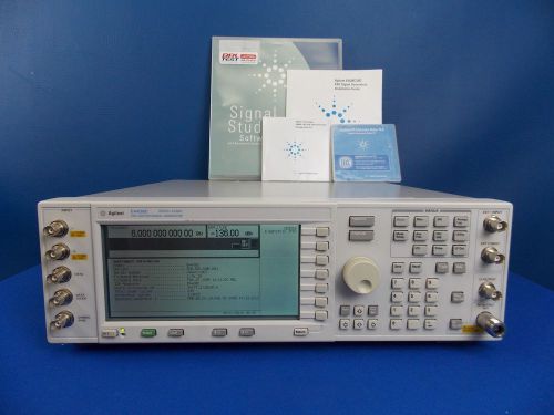 Agilent e4438c 506/601/unb/unjsignal generator, 250khz-6ghz (n5181a e4432b) for sale