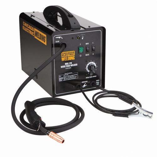 NEW! Industrial 170 Amp-DC, 240 Volt, MIG/Flux Cored Welder -FREE SHIPPING-