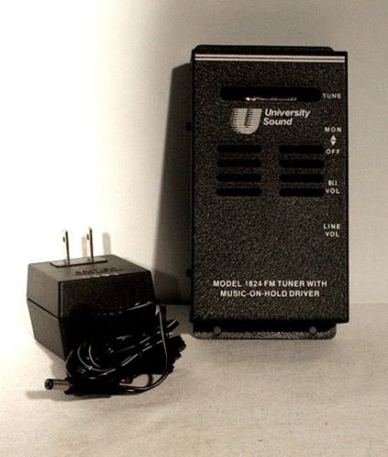 UNIVERSITY SOUND FM Tuner with Music-on-Hold Driver