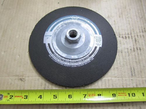 PACIFIC GRINDING WHEEL CO. A24GP US MADE 7&#034; GRINDING WHEEL 8000 RPM  NEW