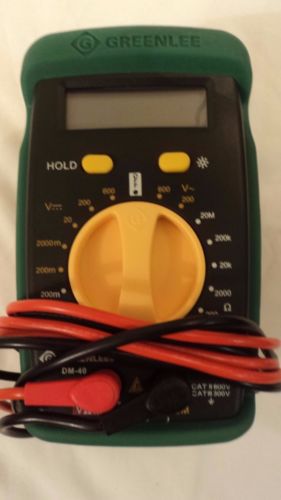 GreenLee Voltmeter/potentiometer