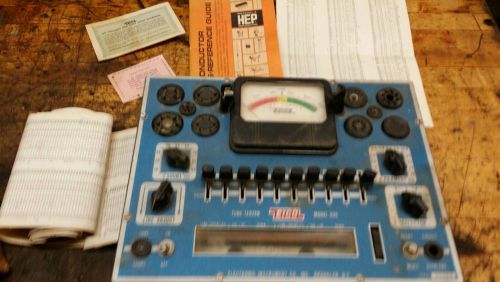 Vintage Eico Dynamic Conductance Tube  Tester Model 625 w/ Booklets