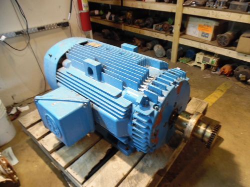 GE 200HP ENERGY SAVER MOTOR MOD:5KS447SS267D8 SN:XMS411037 1785:RPM  PH:3  USED