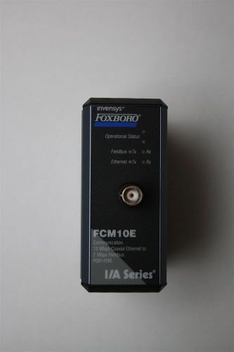 Foxboro FCM10E, P0914YM 10 Mbps Coaxial Ethernet to 2Mbps Fieldbus