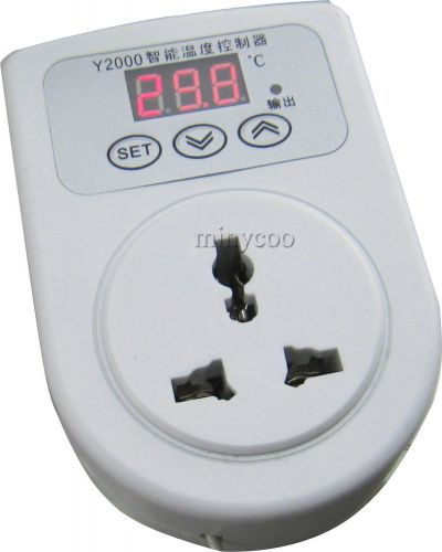 2200W -19.9-99.9 °C Thermostat temperature controller temp control thermometer