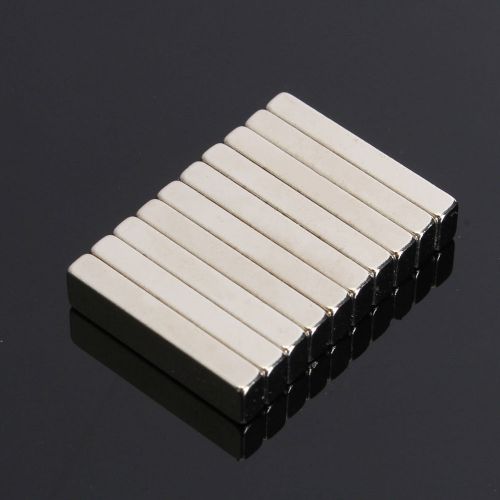 10pcs N50 20x5x3mm Neodymium Strong Block Cuboid Magnetic Rare Earth Magnets