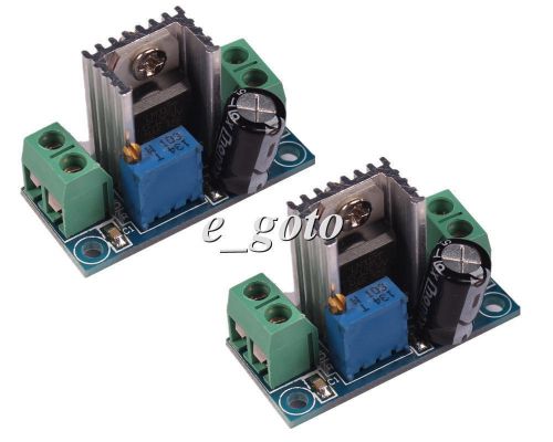 2pcs lm317 linear regulator dc-dc converters step down power module adjustable for sale