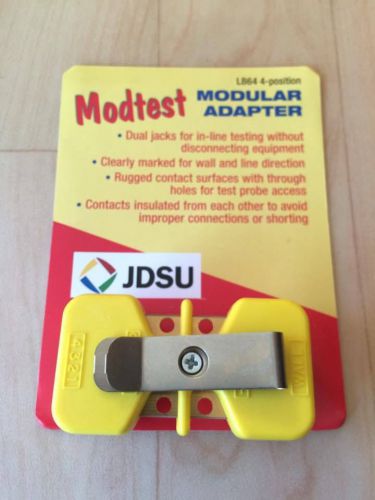 Test-Um JDSU  4- Position Phone Modular Adapter Banjo
