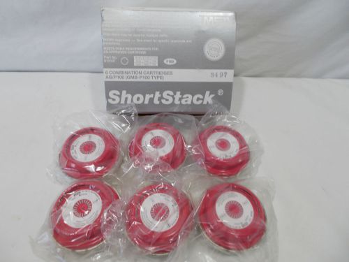 Shortstack MSA 815187 6 respirator cartridge combination  AG/P100 GMB-P100 type