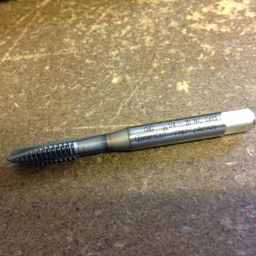 1/4-20 gh3 ticn high speed steel 3 flute spiral point plug tap for sale