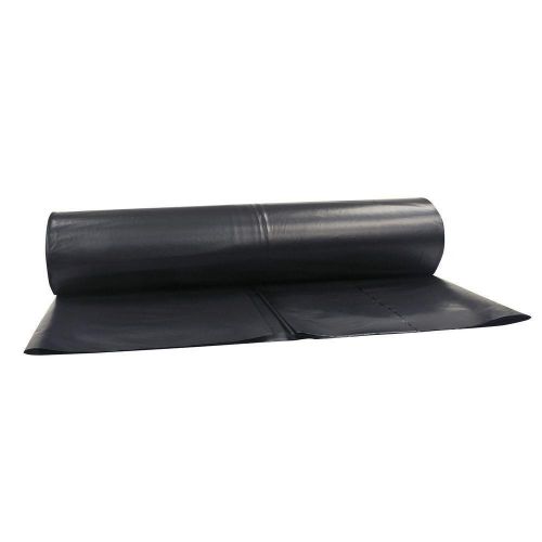 BRAND NEW Black Plastic Poly Sheeting 20 x 100 VISQUEEN 3 MIL