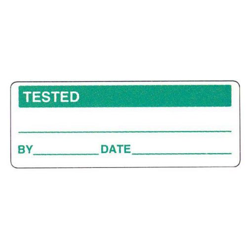 QLL 405 TESTED LABEL