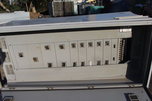 Siemens circuit breaker control panel switchboard sb with breakers for sale