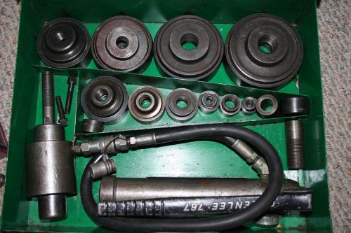 GREENLEE HYDRAULIC KNOCKOUT PUNCH &amp; DIE SET 1/2 to 4 inch