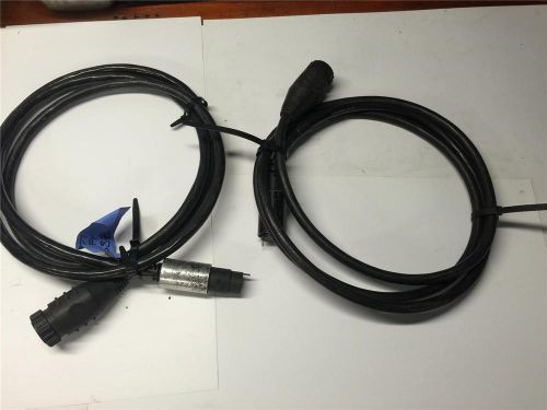 Tech motive gse 51-3057-0007 10ft nutrunner torque control cable wire 2pc lot for sale