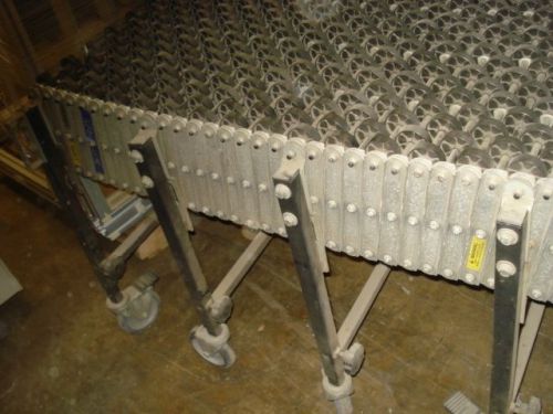 Best flex expandable flexible skate conveyor to 25 ft x 24 inches wide excellent for sale