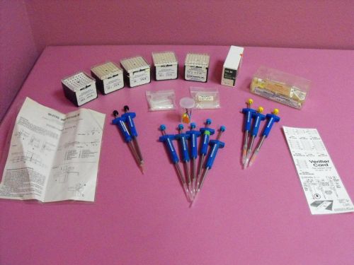 Ulster Scientific Dispettor II Pipettes w/ Repair Maintenance Parts LOT OF 10