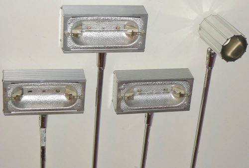 LIGHT CRAFT SL-501 ALUMINUM STEM LIGHTING WALL WASHER GALLERY LAMPS LOT OF 4