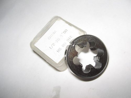 1/2&#034; - 20 Thread Die, 1” O.D.