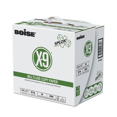 SPLOX Paper Delivery System, 92 Brightness, 20lb, 8-1/2x11, White, 2500/Carton