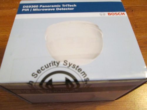 Bosch detection systems ds9360 panoramic tritech 360 pir ceiling motion detector for sale