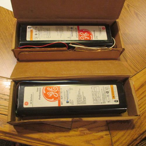 2 New GE 827-SLH-TC-P Ballasts for 2 F96T12 lamps