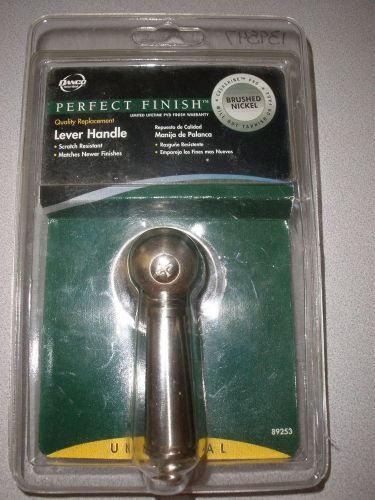 Danco Perfect Finish Lever Handle Brushed Nickel Scratch Resistant #89253
