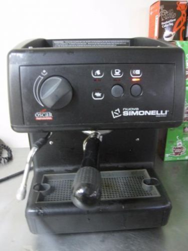 Nuova simonelli black oscar professional espresso machine 1 group for sale