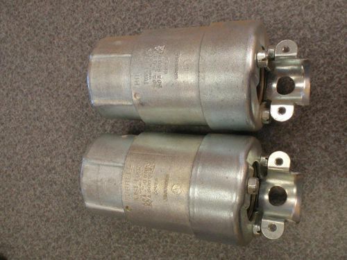 LOT OF 2 - HUBBELL TWIST-LOCK 50/60A 250/600VAC GROUNDED PLUG *New Old Stock*