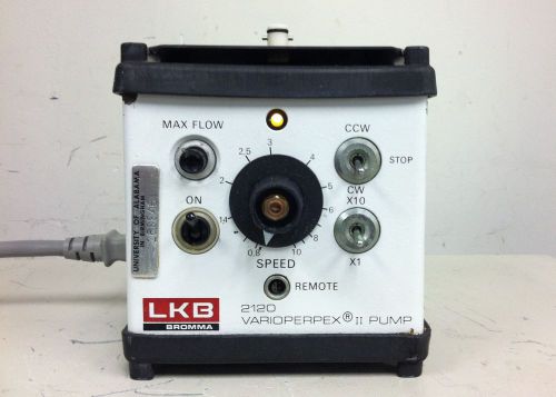 LKB Bromma 2120 Varioperpex II Peristaltic Pump (No Pump Head)