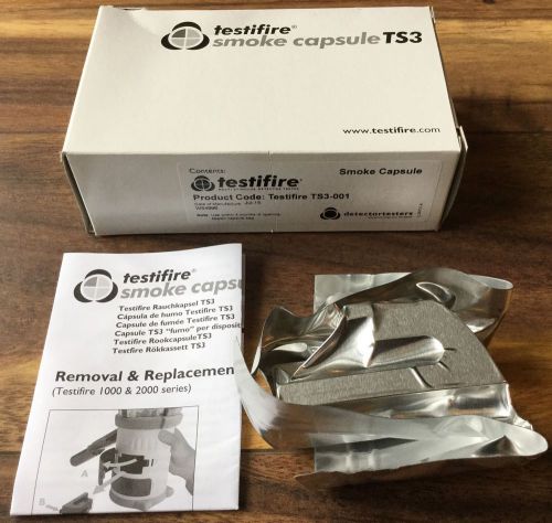 Testifire TS3-001 TS3001 W54996 Smoke Capsule! BNIB Sealed! Free Priority Ship!