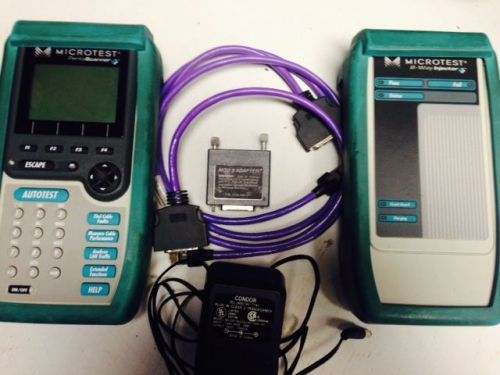Microtest Penta Scanner 100Mhz Cat 5 With 2 Way Injector