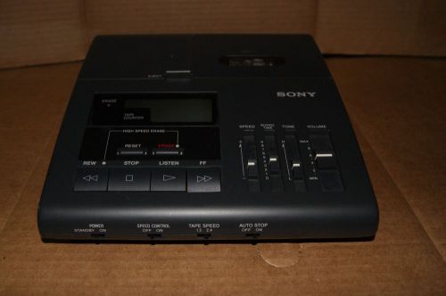 Sony BM-840 Microcassette Transcriber Dictation Recorder - FREE SHIPPING!