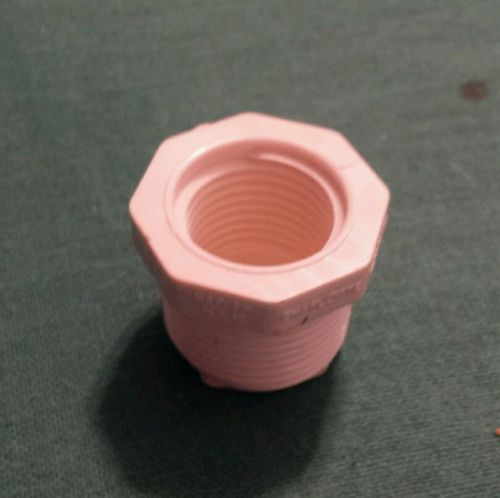 New! - schedule 40 pressure reducer bushing threaded pvc 3/4&#034;m to 1/2&#034;f 439-101 for sale