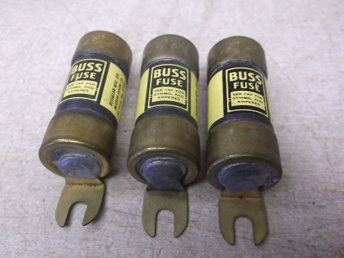 NEW Buss AFX60 Lot of 3 60A 60 Amp Fuses *FREE SHIPPING*