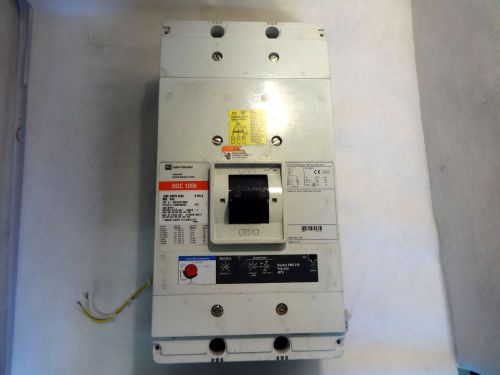 CUTLER-HAMMER NDC312T36W 3 POLE 1200 AMP CIRCUIT BREAKER WITH AUXILIARY SWITCH