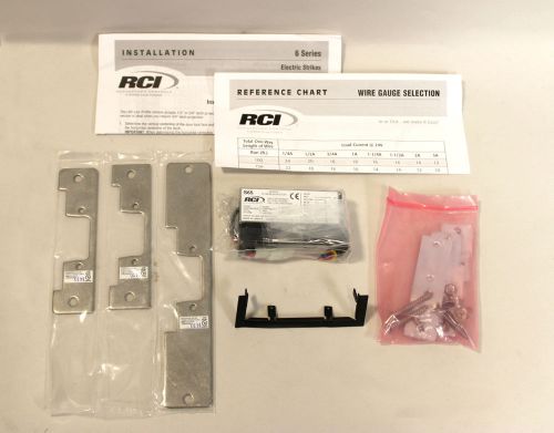 NEW - RCI RUTHERFORD S65 ELECTRIC STRIKE FOR 1-3/4&#034; DOOR