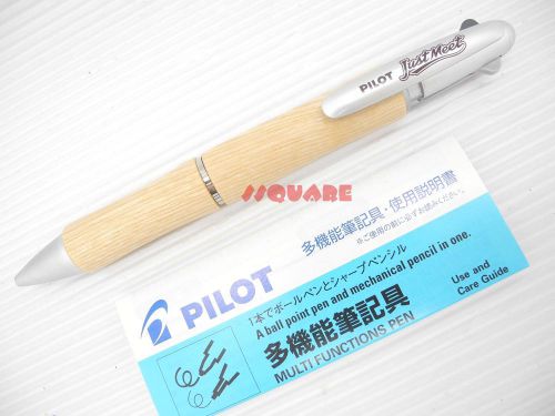 Pilot just meet wooden 2+1 multi-function ballpoint pen mechanical pencil in 1,l for sale