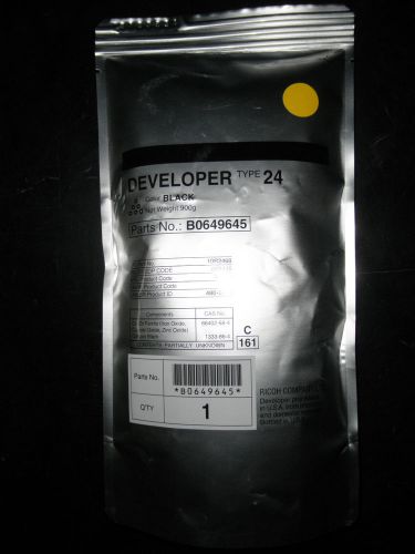 Genuine Ricoh Developer Type 24 B0649645 MP 5500 6500 7500 6000 7000 6001 7001 +